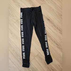 PINK Victoria's Secret Black Leggings
